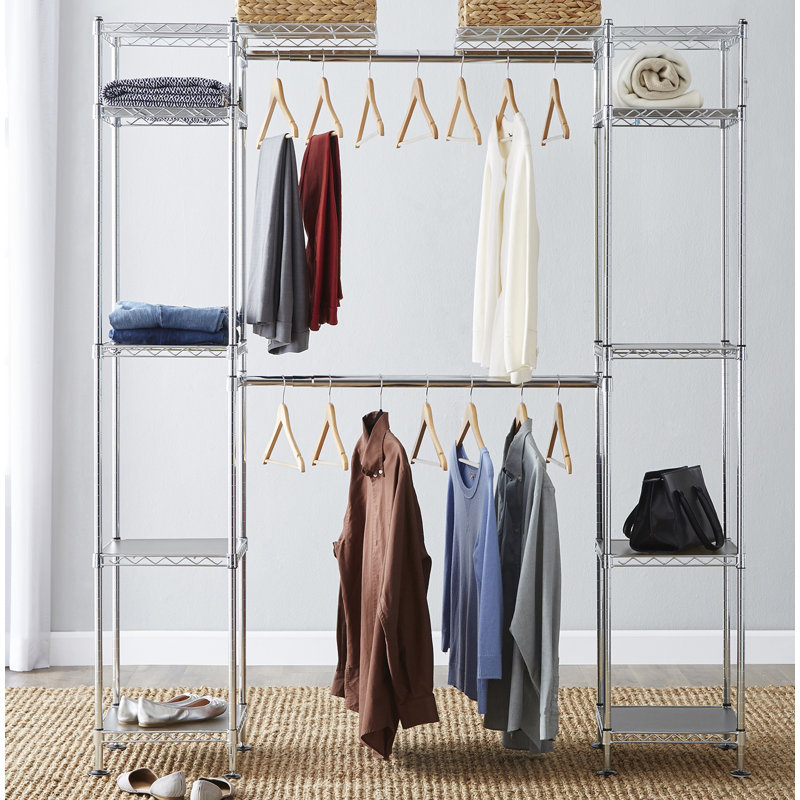 Wayfair Basics™ Wayfair Basics 58"W 83"W Closet System & Reviews